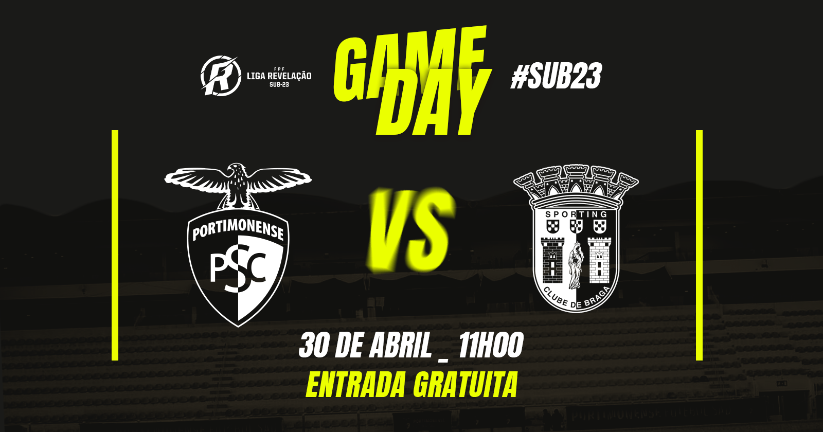 Sub-23 | Portimonense VS SC Braga