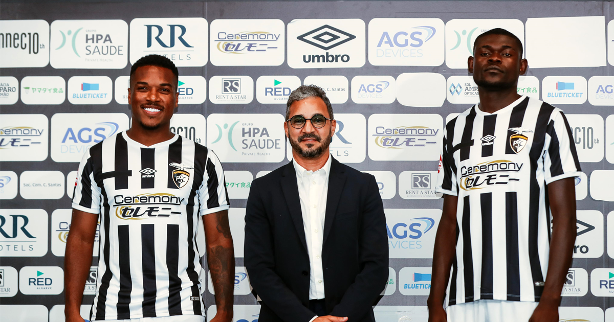 Samy e Xavier são reforços do Portimonense
