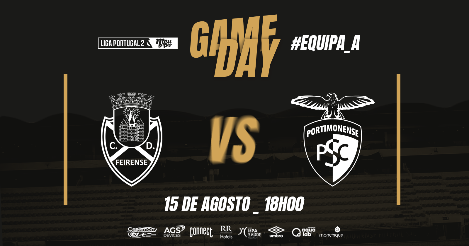 Portimonense procura nova vitória na visita ao CD Feirense