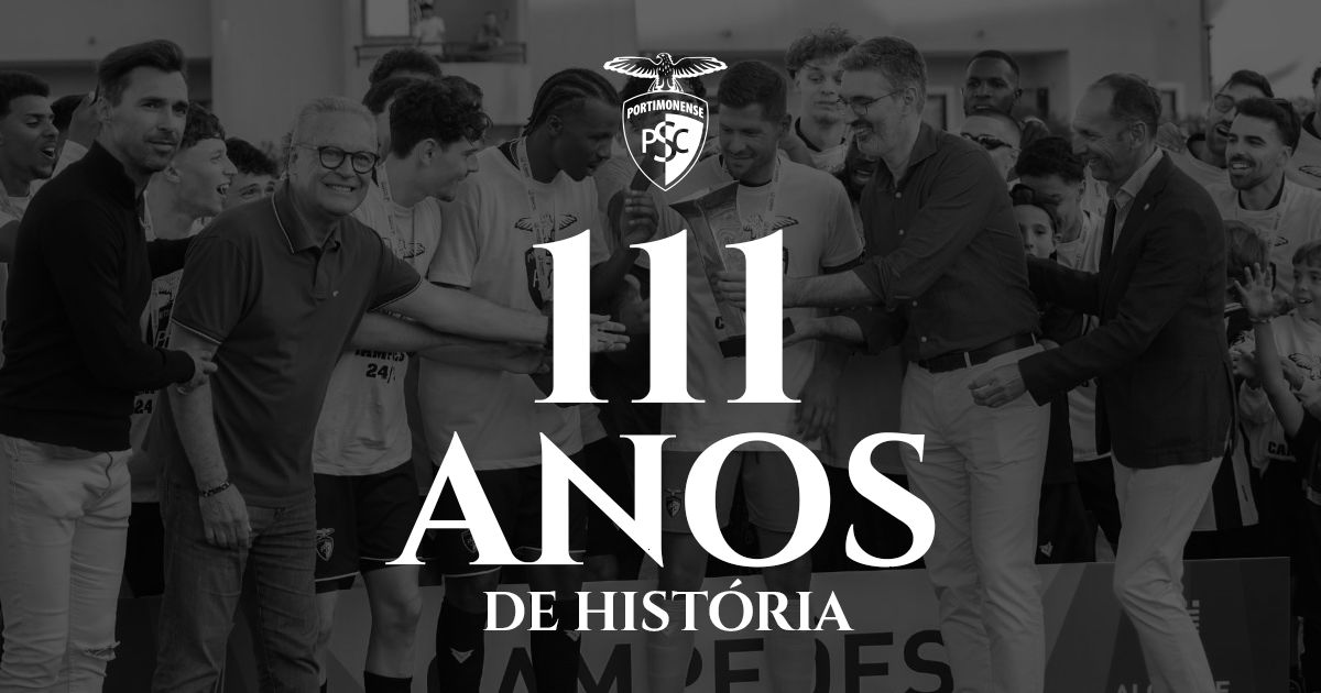 Portimonense Futebol SAD felicita Portimonense Sporting Clube pelos 111 anos de história