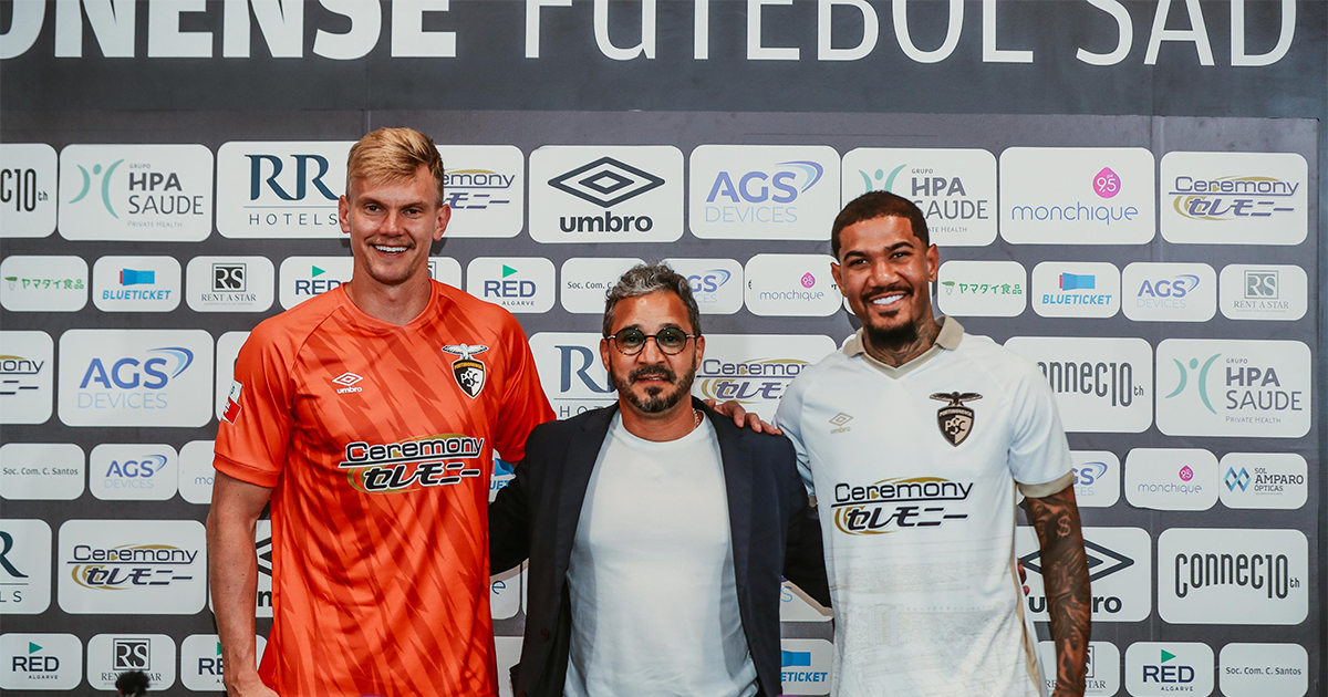 Douglas Friedrich e Zé Gabriel são alvinegros