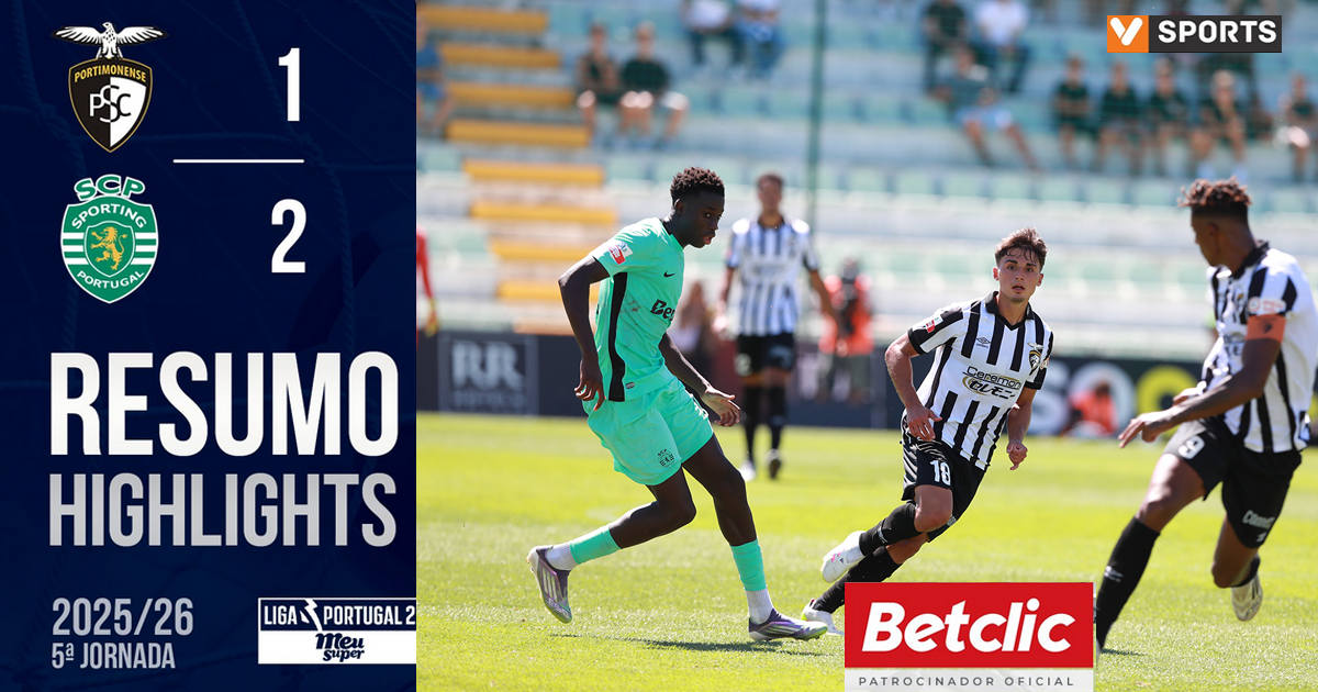 RESUMO | Portimonense 1 - 2 Sporting CP B