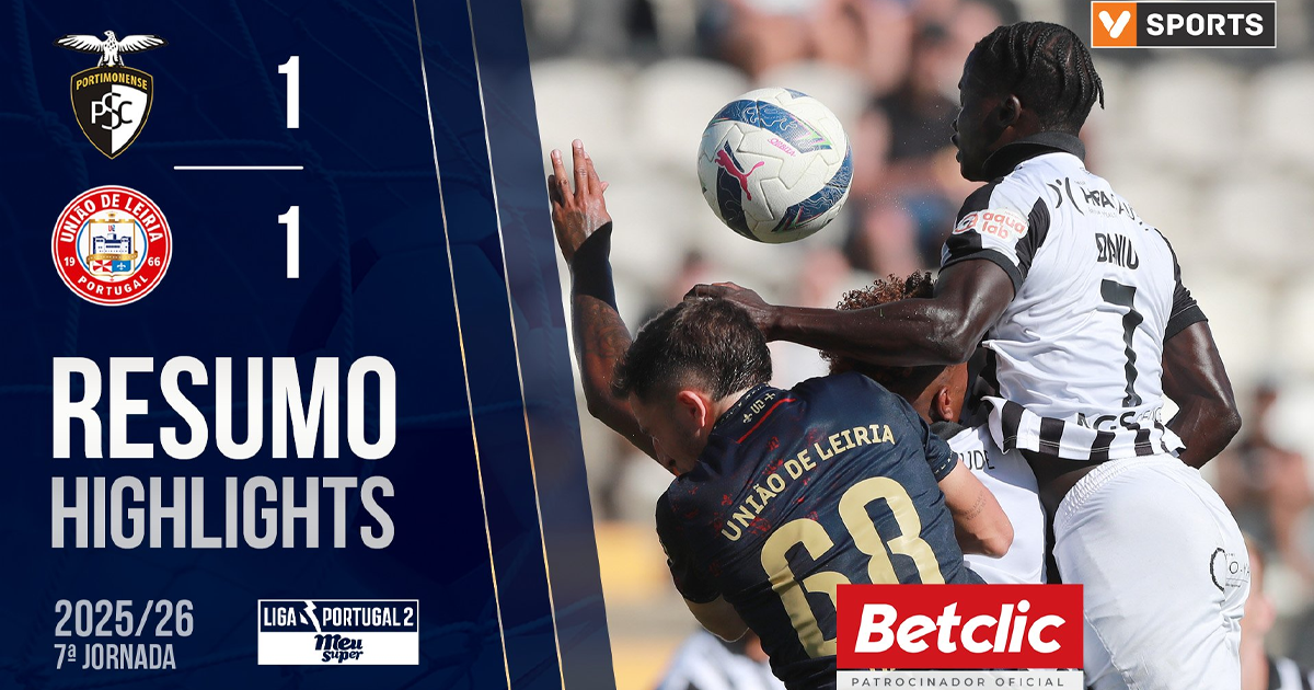 Resumo | Portimonense 1 - 1 U. Leiria