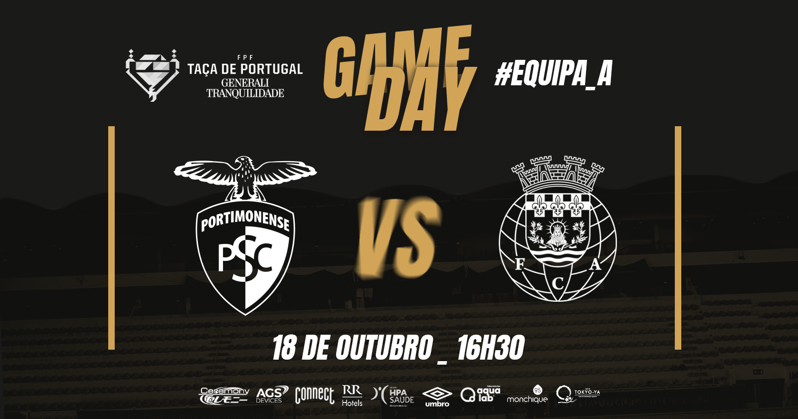 Portimonense recebe o FC Arouca na Taça de Portugal