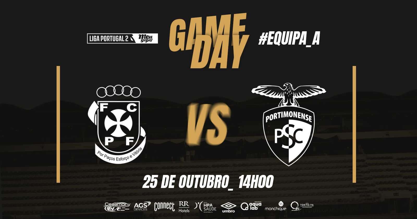Portimonense defronta o FC Paços de Ferreira este sábado