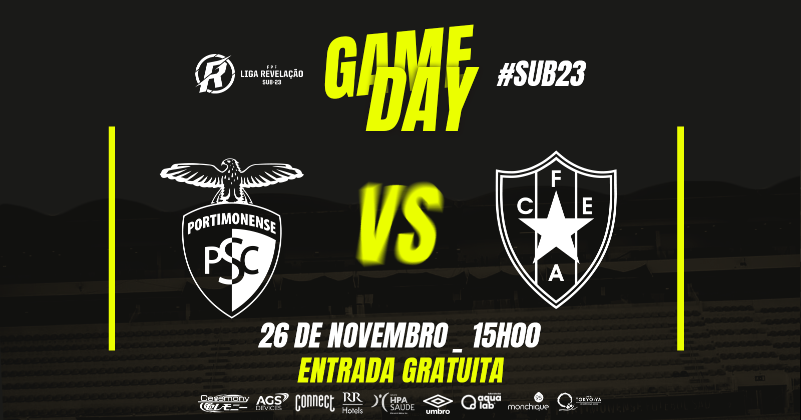 Sub-23 | Portimonense VS CF Estrela