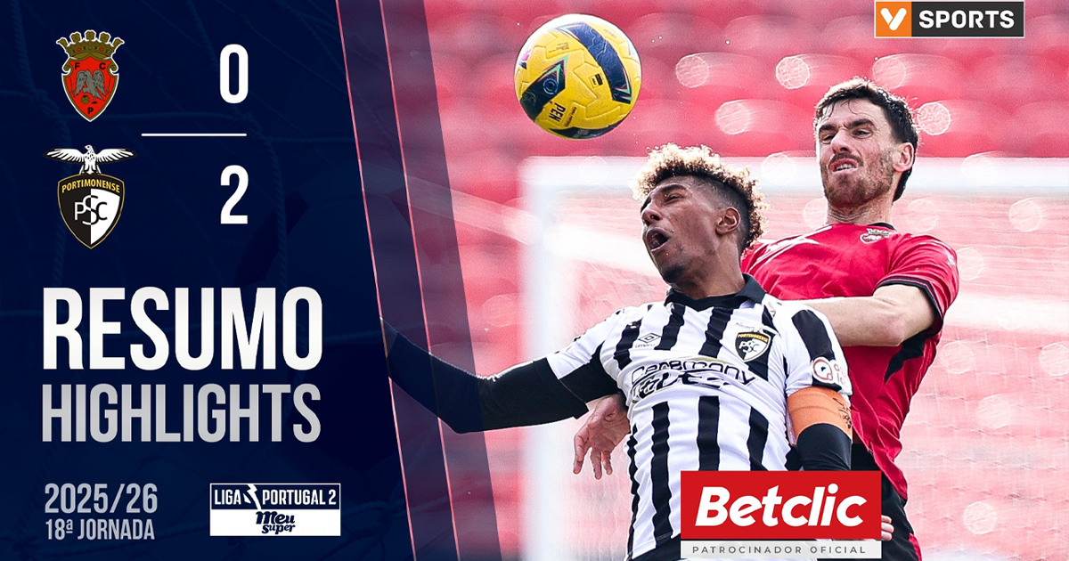 Resumo do jogo | FC Penafiel 0 - 2 Portimonense