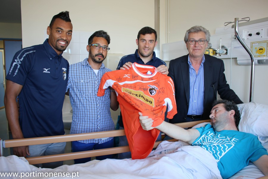 PORTIMONENSE VISITA CUIDADOS PALIATIVOS DO CENTRO HOSPITALAR DO ALGARVE