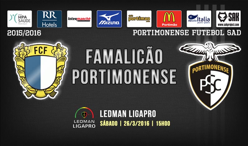 FAMALICÃO - PORTIMONENSE: INFORMAÇÃO