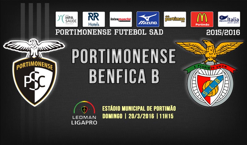 PORTIMONENSE - BENFICA B: INFORMAÇÃO
