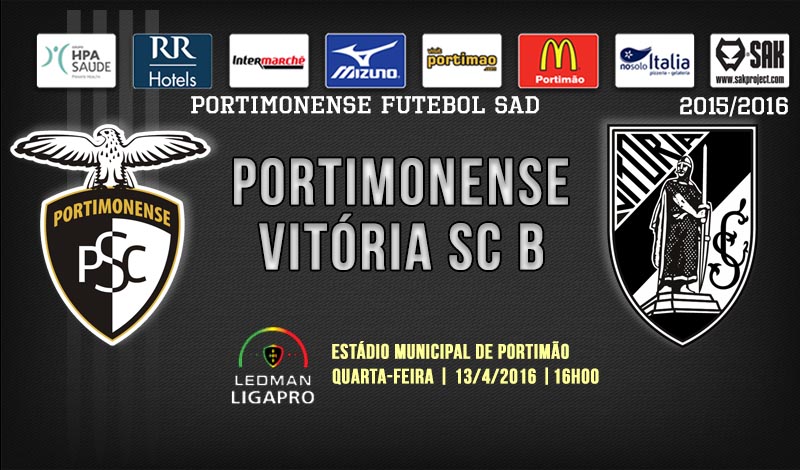 PORTIMONENSE - VITÓRIA SC B (GUIMARÃES): INFORMAÇÃO