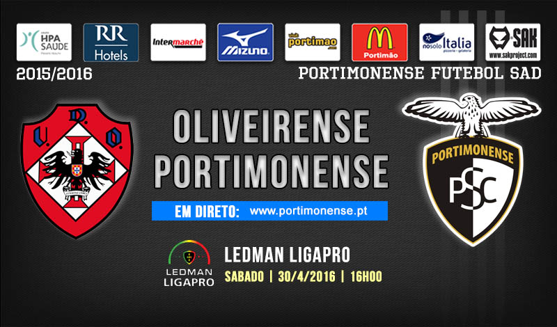 OLIVEIRENSE - PORTIMONENSE: INFORMAÇÃO
