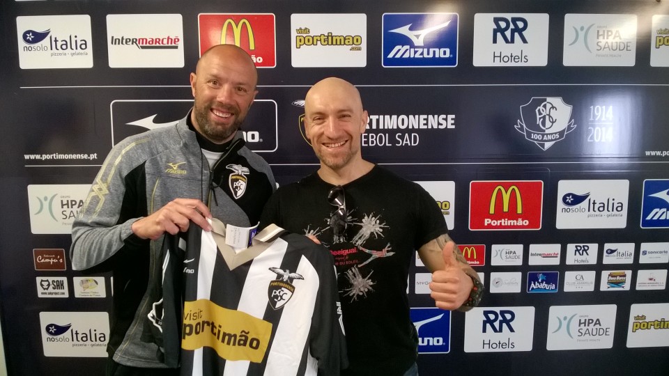 ATLETA PARALIMPICO VISITA O PORTIMONENSE