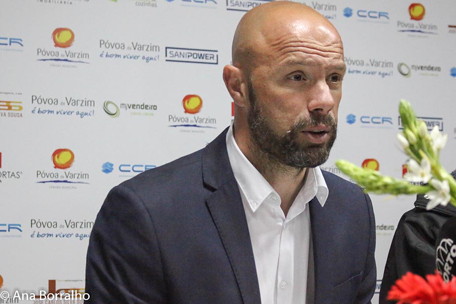 VARZIM 0 - PORTIMONENSE 0: SALA DE IMPRENSA