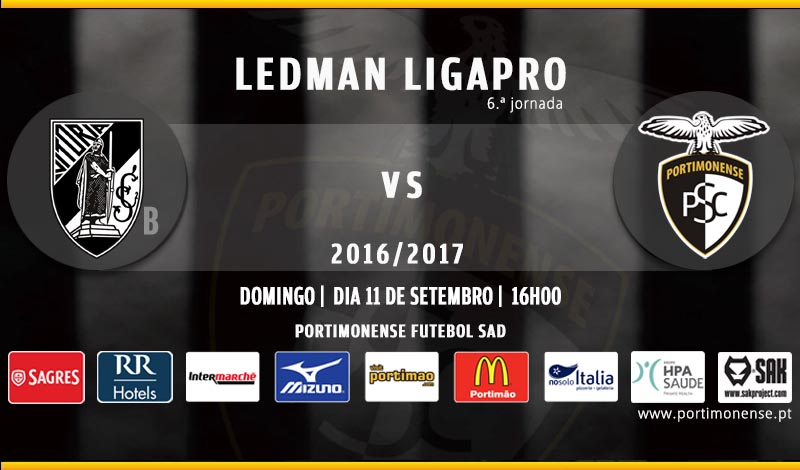 VITÓRIA SC B - PORTIMONENSE: INFORMAÇÃO