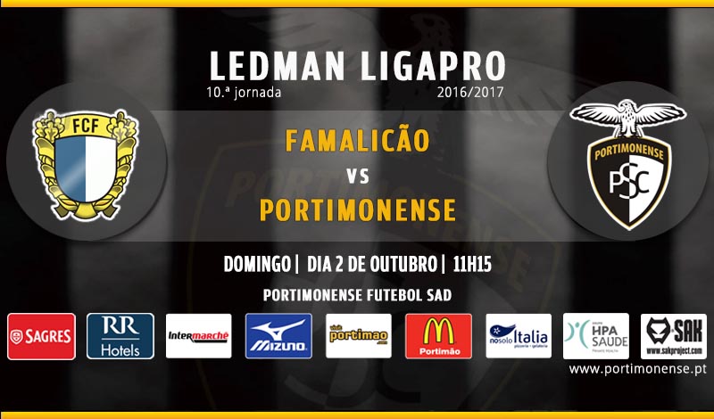 FAMALICÃO - PORTIMONENSE: INFORMAÇÃO