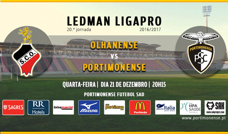 OLHANENSE - PORTIMONENSE: INFORMAÇÃO