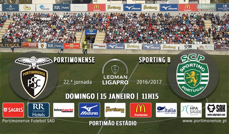 PORTIMONENSE - SPORTING B: INFORMAÇÃO