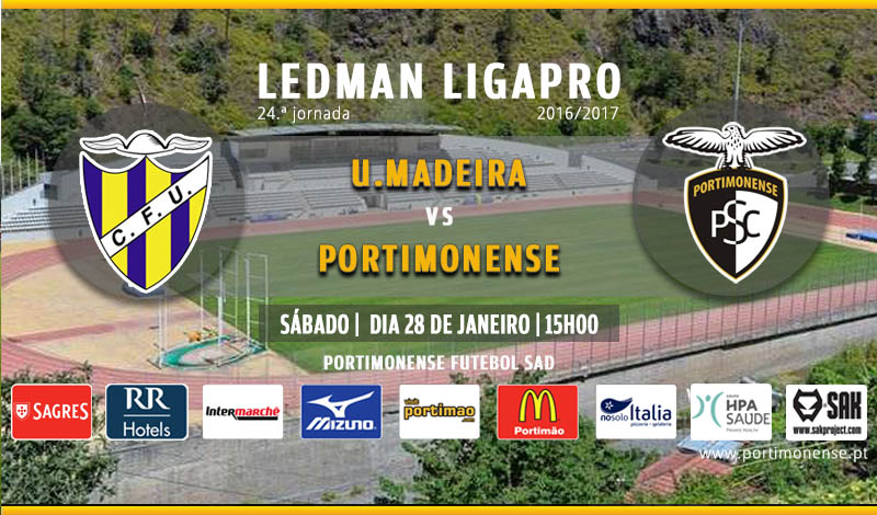 UNIÃO DA MADEIRA - PORTIMONENSE: INFORMAÇÃO