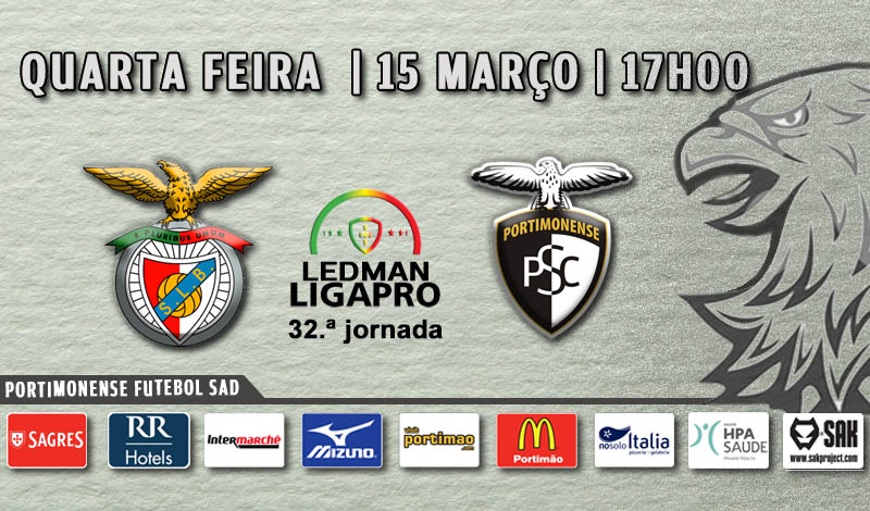 BENFICA B - PORTIMONENSE: INFORMAÇÃO
