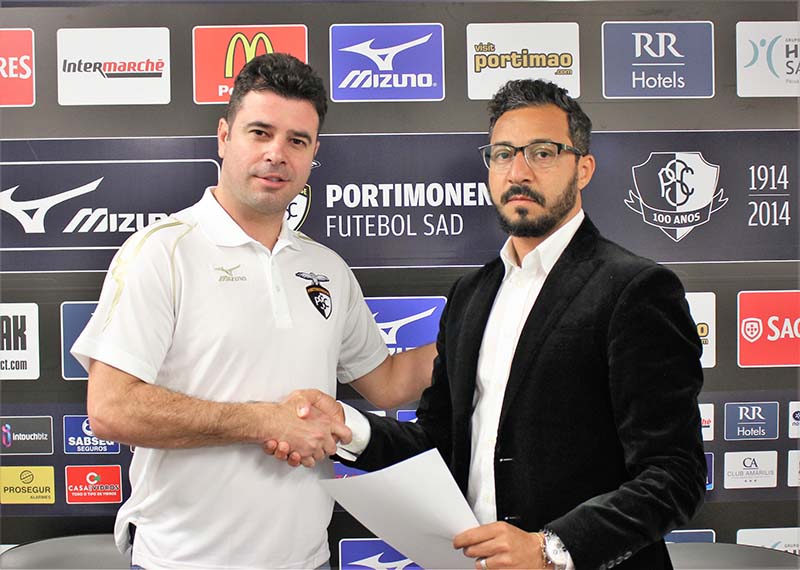 ROBSON PONTE É O NOVO DIRETOR TÉCNICO DA PORTIMONENSE FUTEBOL SAD