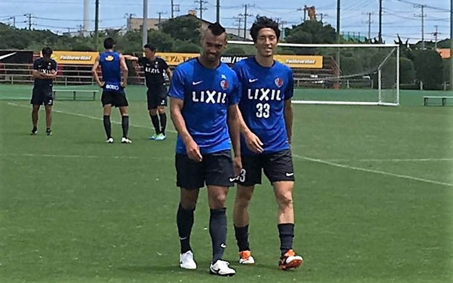 FABRÍCIO APRESENTADO NO KASHIMA ANTLERS