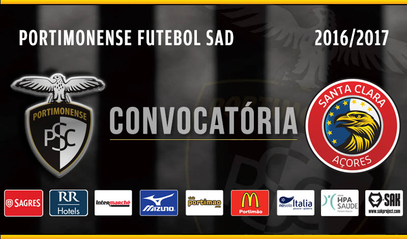 PORTIMONENSE - SANTA CLARA: CONVOCATÓRIA