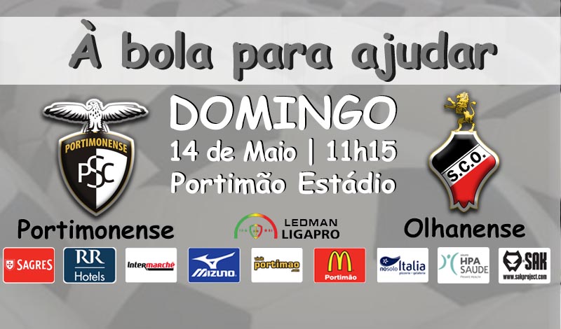 JOGO SOLIDÁRIO NO PORTIMONENSE - OLHANENSE
