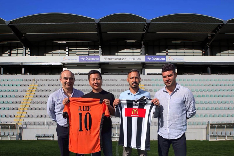 JOSEPH LEE VISITA A ESTRUTURA E PROJECTOS DA PORTIMONENSE FUTEBOL SAD