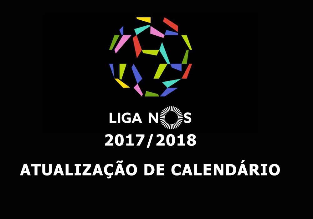 ACTUALIZAÇÃO DO CALENDÁRIO