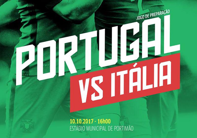 PORTUGAL - ITÁLIA NO PORTIMÃO ESTÁDIO