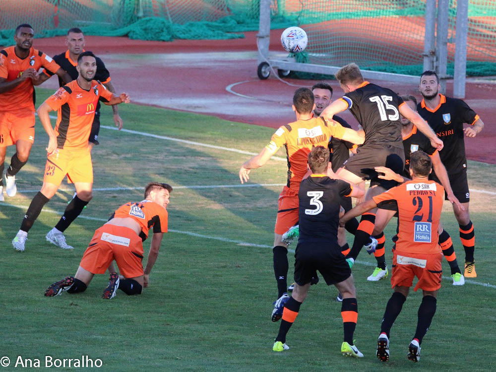 PORTIMONENSE TREINOU COM OS INGLESES DO SHEFFIELD