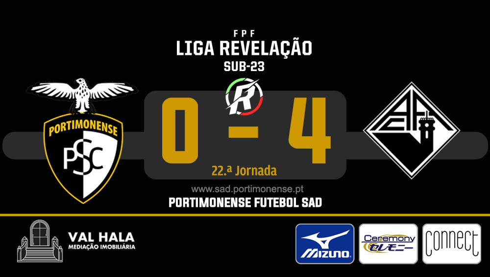 SUB-23: PORTIMONENSE 0 - ACADÉMICA 4