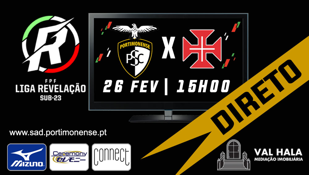 SUB-23 PORTIMONENSE VS BELENENSES EM DIRETO