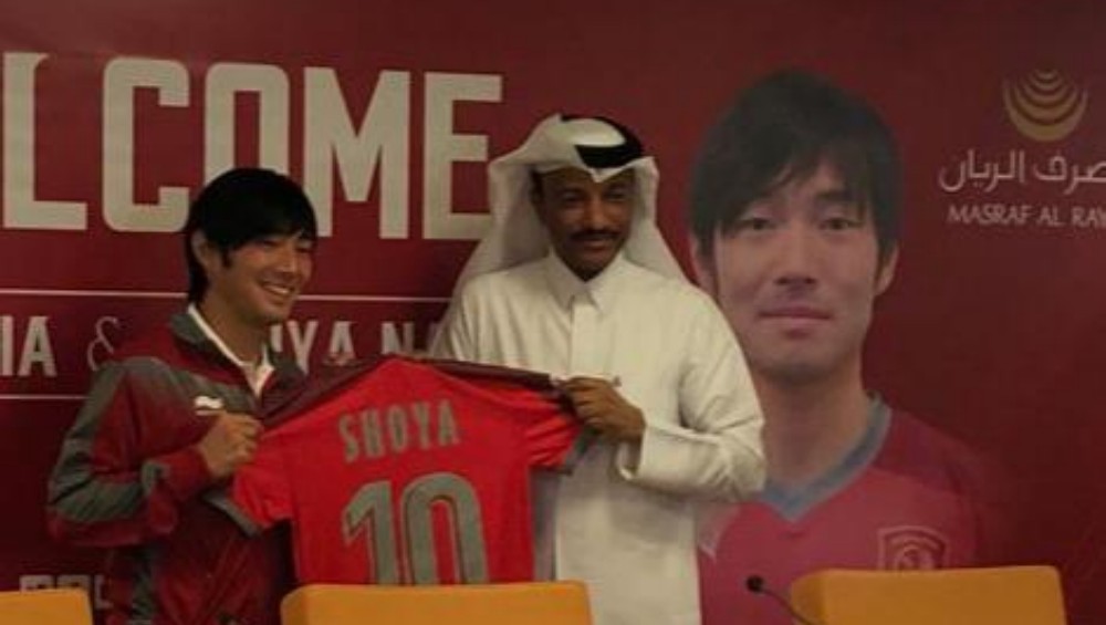 SHOYA NAKAJIMA OFICIALIZADO NO AL DUHAIL DO CATAR