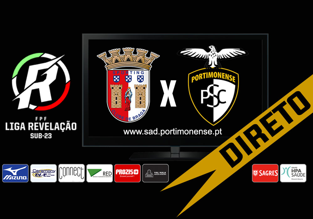 SC BRAGA x PORTIMONENSE NA TV ONLINE