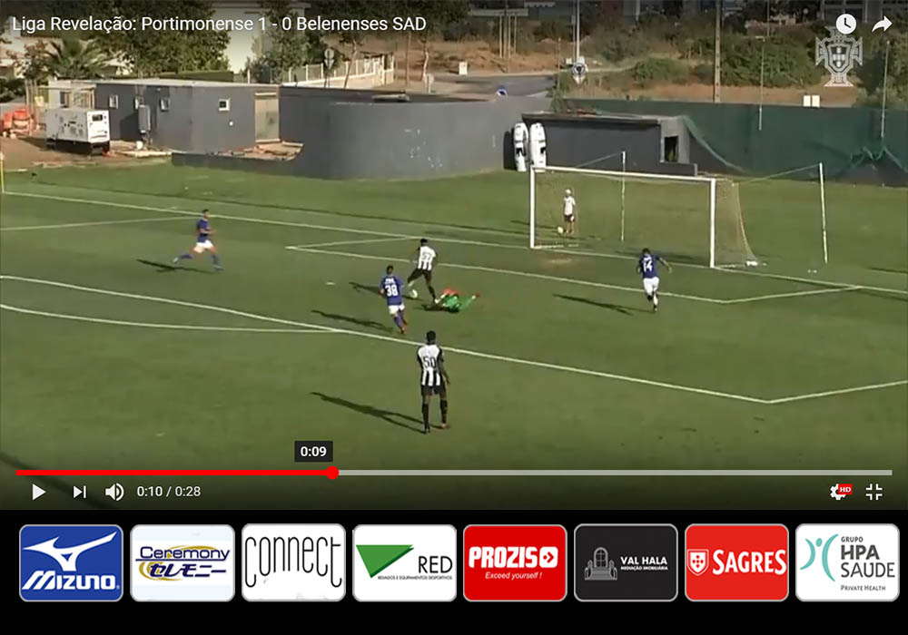 VIDEO SUB 23: PORTIMONENSE 1 - BELENENSES 0