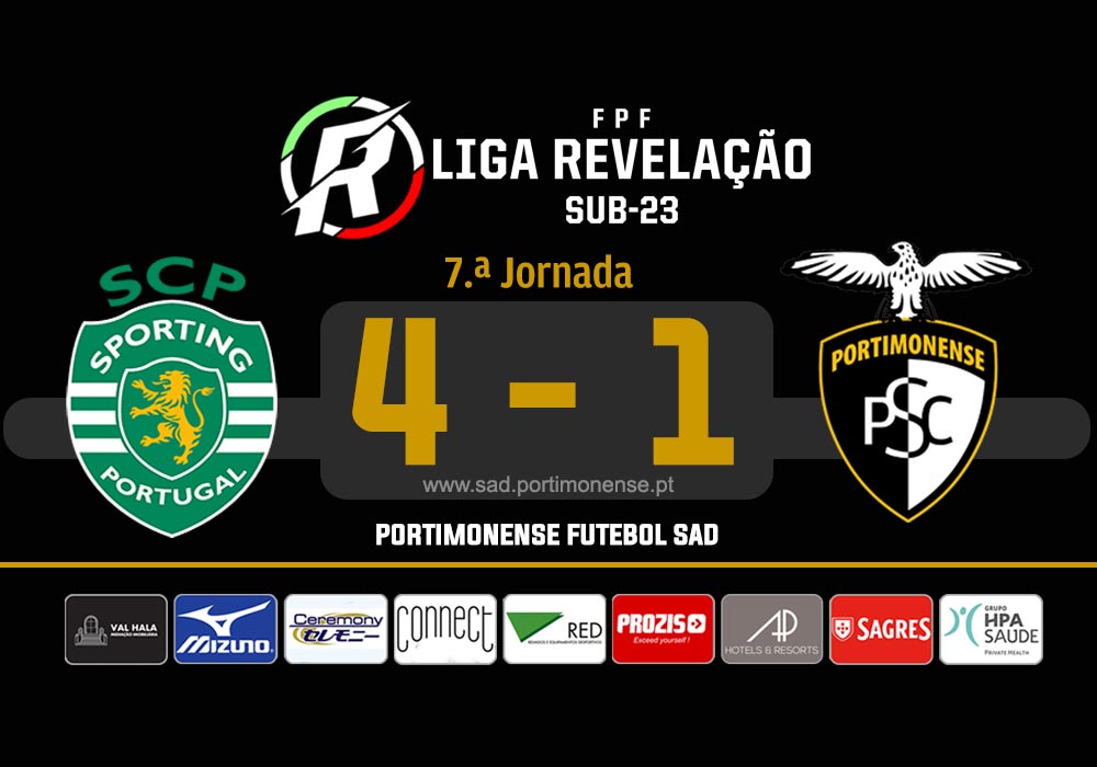 SUB23: SPORTING CP 4 X PORTIMONENSE 1