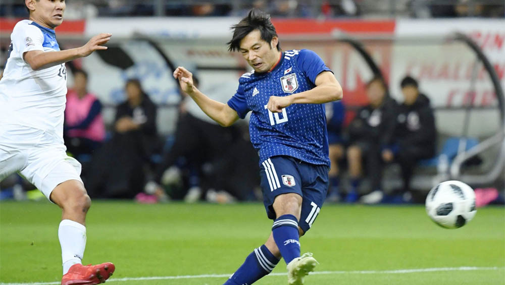NAKAJIMA CONFIRMA VITÓRIA COM A OBTENÇÃO DO QUARTO GOLO