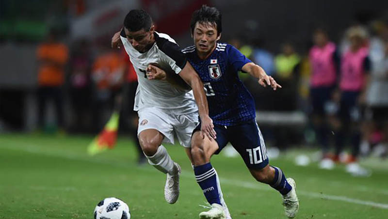 NAKAJIMA ASSISTE NO EMPATE COM A VENEZUELA