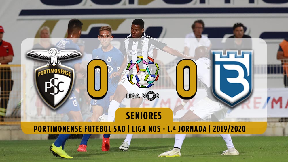 PORTIMONENSE 0 - BELENENSES SAD 0: Liga NOS