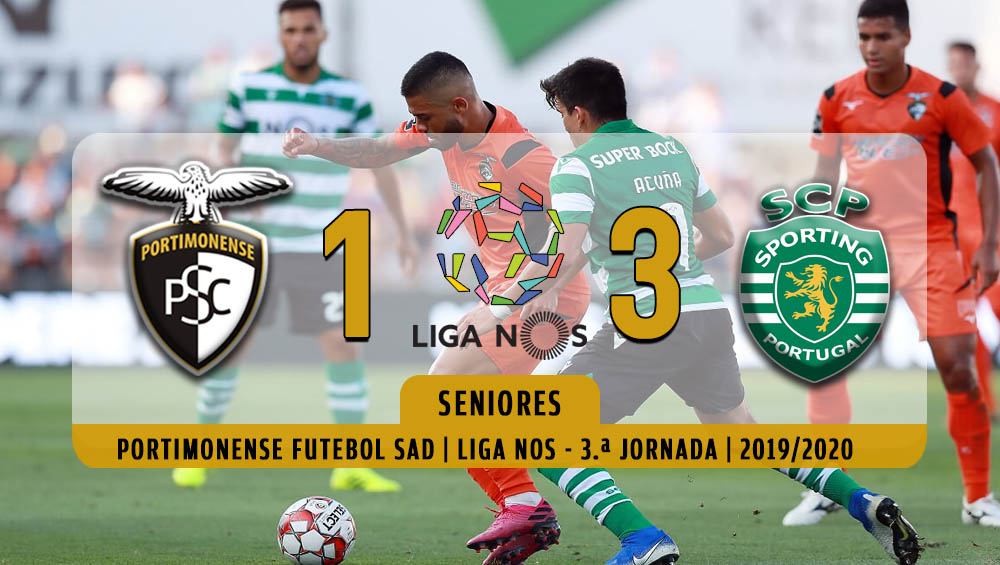 PORTIMONENSE 1 - SPORTING 3, Liga NOS