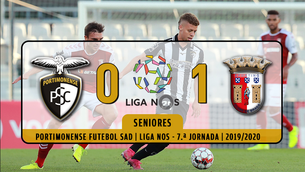 PORTIMONENSE 0 - SP. BRAGA 1, Liga NOS