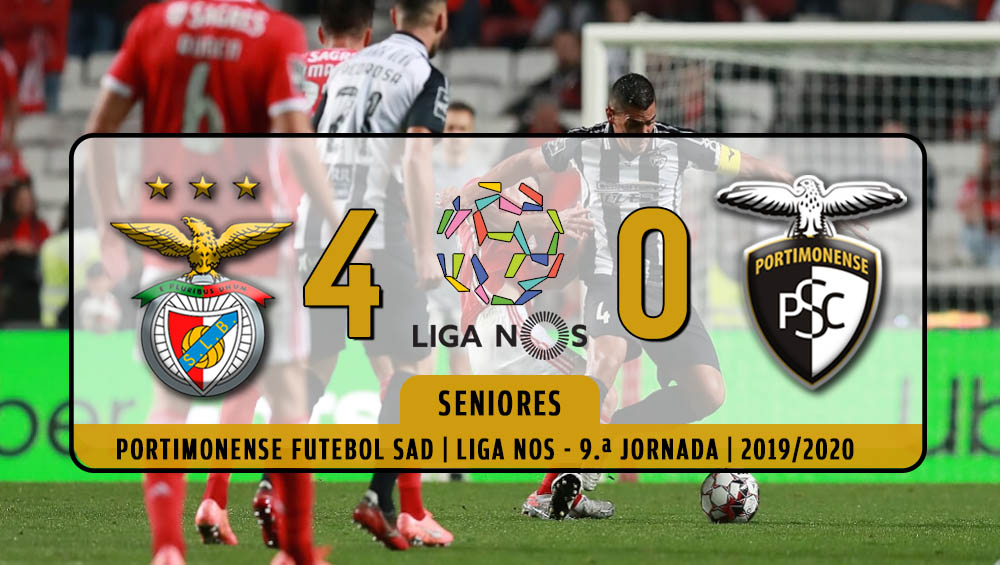 BENFICA 4 - PORTIMONENSE 0, Liga NOS