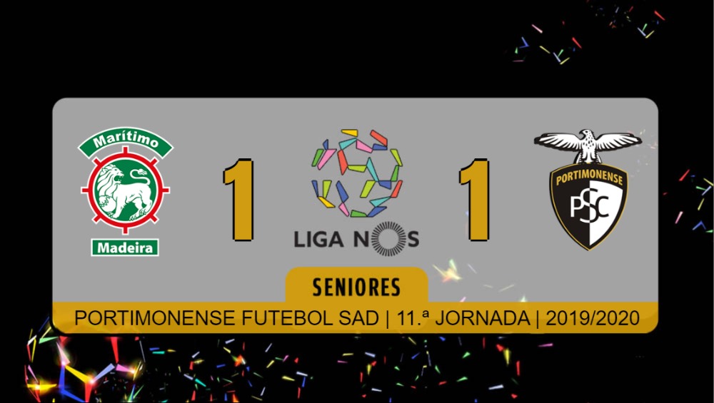MARITIMO 1 - PORTIMONENSE 1, Liga NOS
