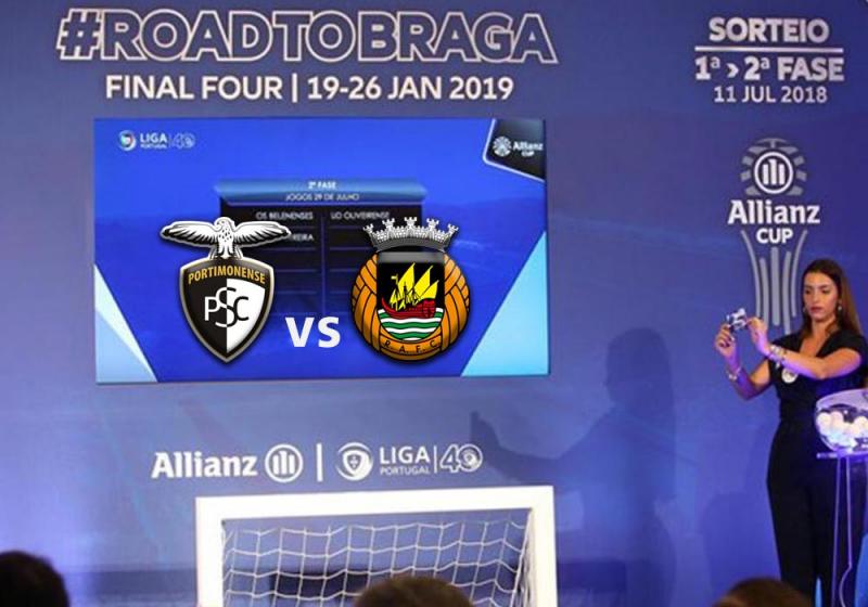 PORTIMONENSE CONHECE ADVERSÁRIO NA TAÇA DA LIGA