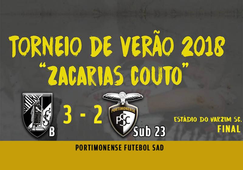 PORTIMONENSE TERMINA EM SEGUNDO NO TORNEIO ZACARIAS COUTO