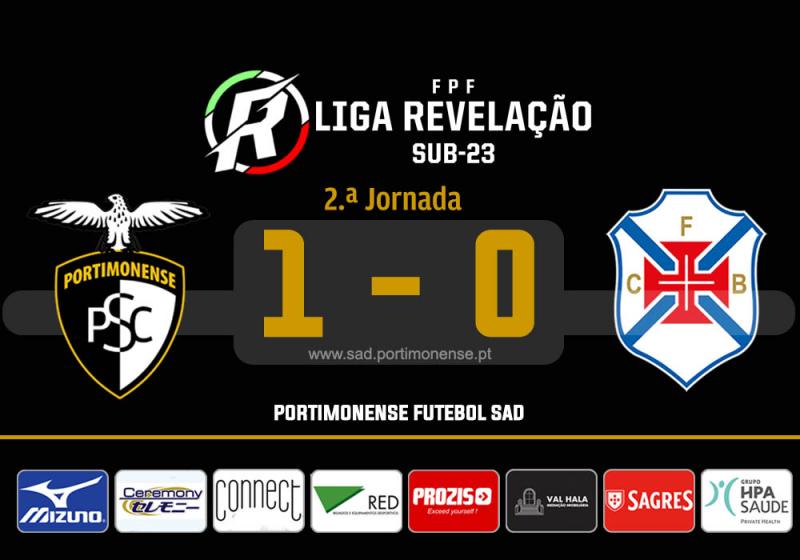 SUB 23: PORTIMONENSE 1 -BELENENSES 0