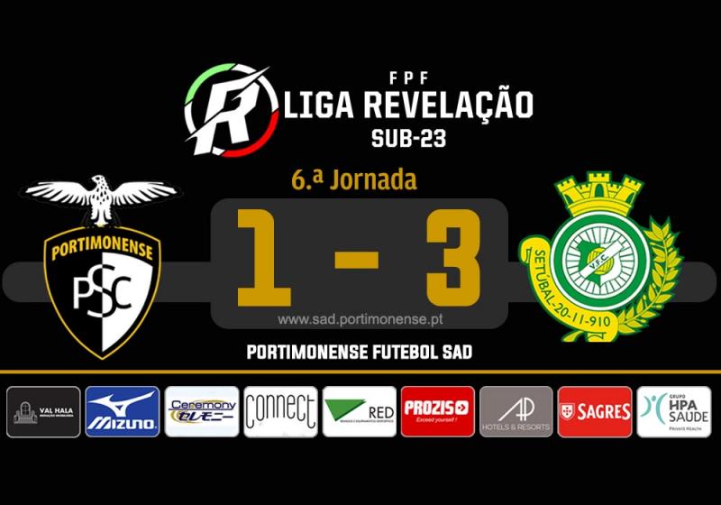 SUB23: PORTIMONENSE 1 x VITÓRIA FC 3
