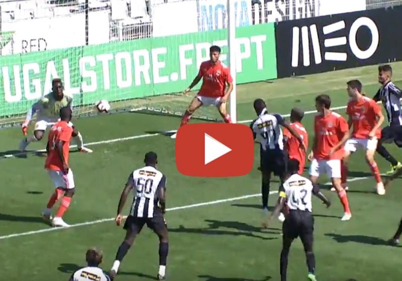 SUB23: PORTIMONENSE 2 - BENFICA 2, OS GOLOS
